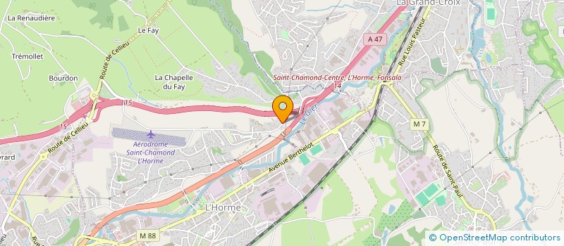 localisation de l'entreprise G.E.A.PATRIMOINE  L'HORME