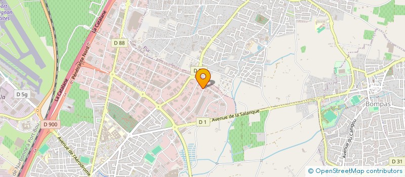 localisation de l'entreprise G E B  PERPIGNAN