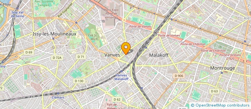 localisation de l'entreprise G.E.C.I CONSEIL  VANVES