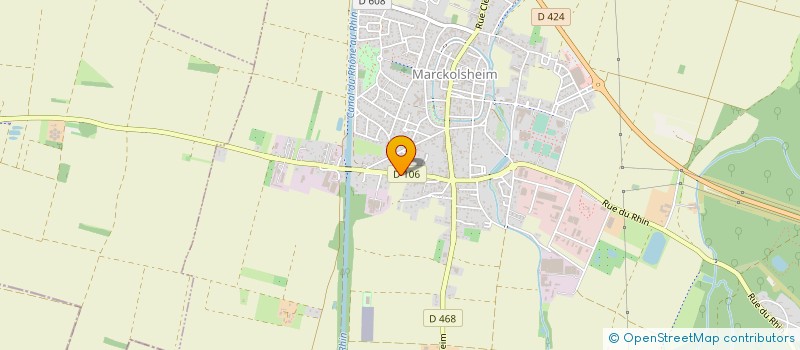 localisation de l'entreprise G.E. CONCEPT  MARCKOLSHEIM