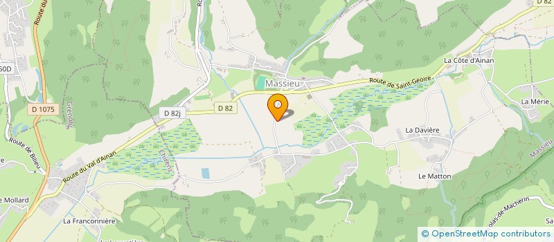 localisation de l'entreprise G E D D  MASSIEU