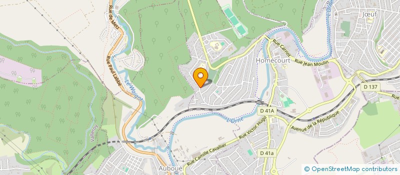 localisation de l'entreprise G E DES SERVICES DU PAYS HAUT à HOMECOURT