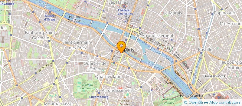 localisation de l'entreprise G E G  PARIS