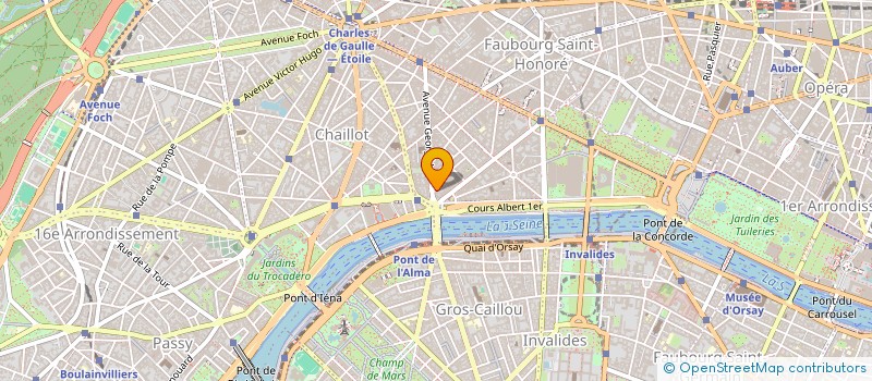 localisation de l'entreprise G.E.I.E CARNELUTTI  PARIS