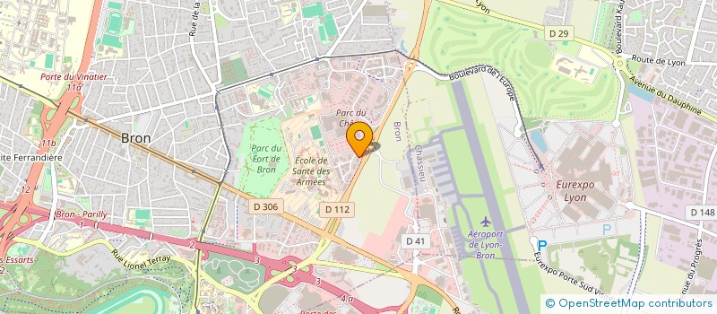 localisation de l'entreprise G.E.I.Q. SERVICE EMPLOI PAYSAGE  BRON