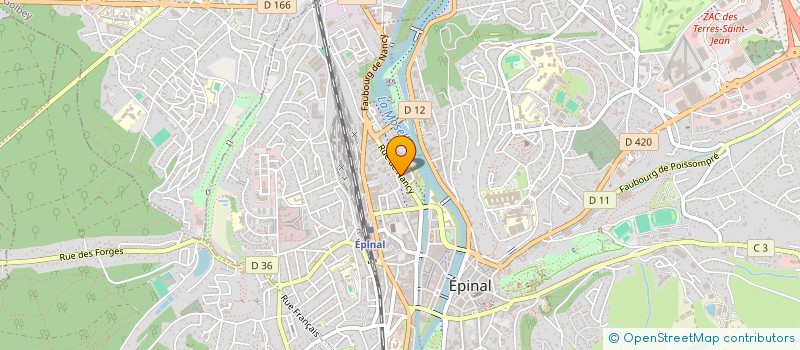 localisation de l'entreprise G.E.I. RENOVATION  EPINAL