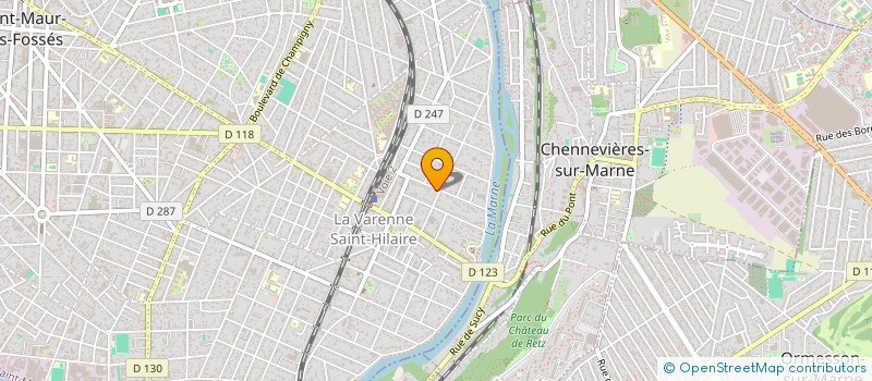 localisation de l'entreprise G.E.L INVEST  SAINT-MAUR-DES-FOSSES