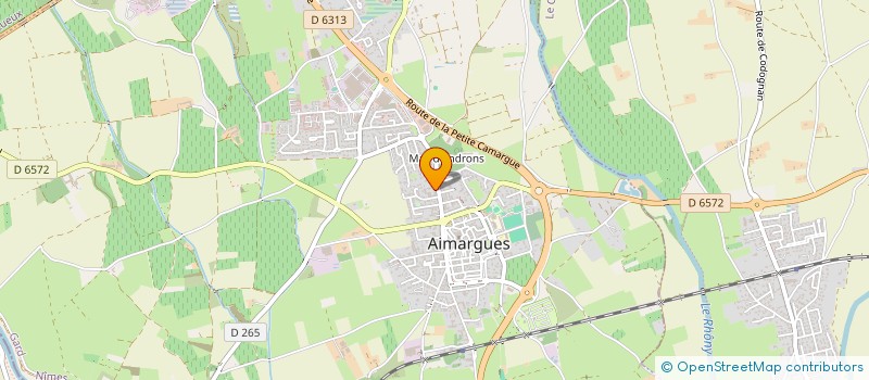 localisation de l'entreprise G.E.M à AIMARGUES
