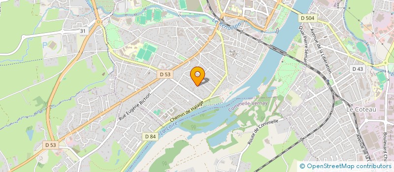 localisation de l'entreprise G.E.M-GROUPE ELISA MUSIQUE  ROANNE