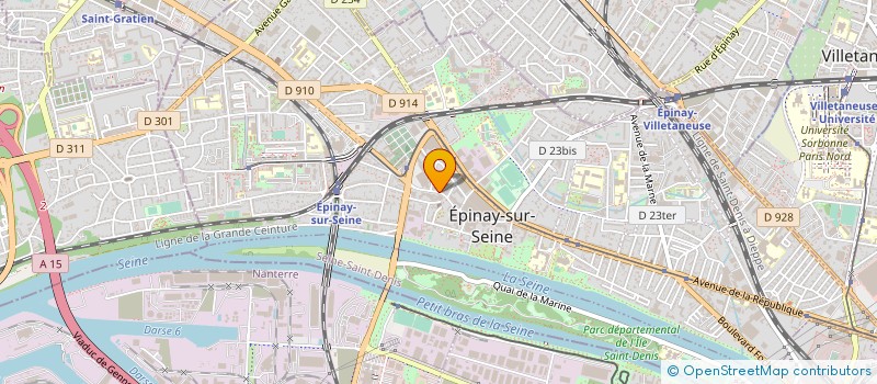 localisation de l'entreprise G E O 3D à EPINAY-SUR-SEINE