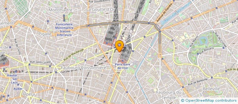 localisation de l'entreprise G.E.P.F.  PARIS