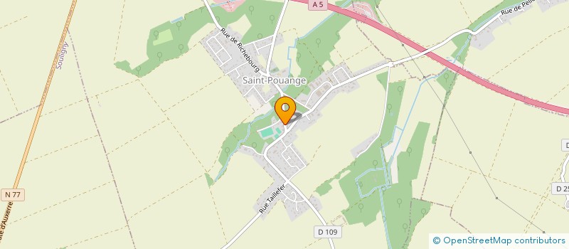 localisation de l'entreprise G.E.R. INVESTISSEMENTS  SAINT-POUANGE