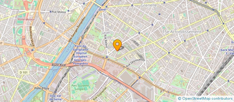 localisation de l'entreprise G.E.S. à PARIS
