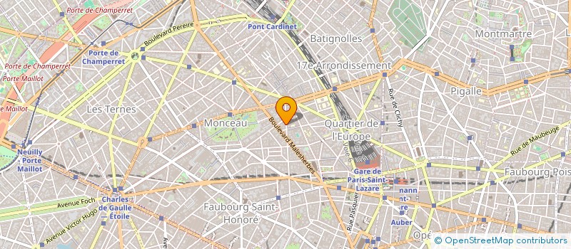 localisation de l'entreprise G E S C  PARIS