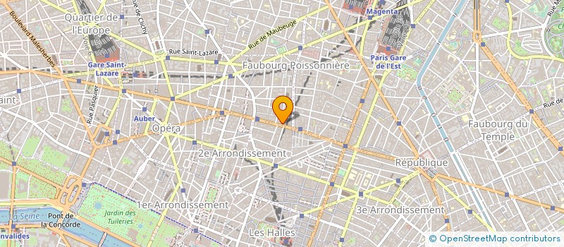 localisation de l'entreprise G E S T O H à PARIS