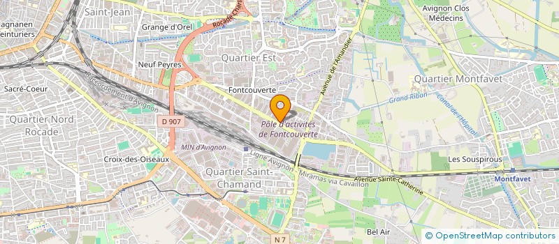 localisation de l'entreprise G.E.T. 84  FONTVIEILLE