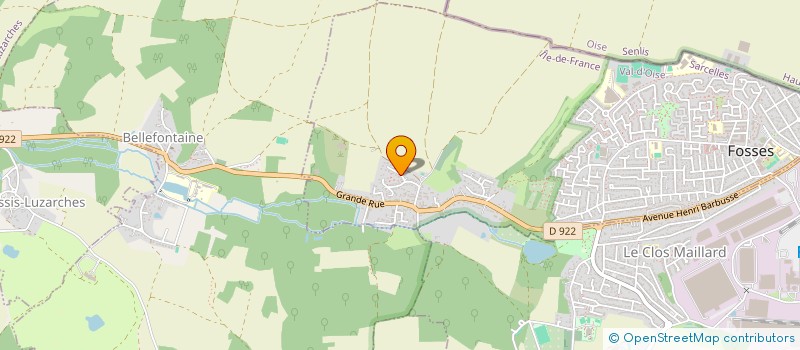 localisation de l'entreprise G.E.T. TECH  FOSSES