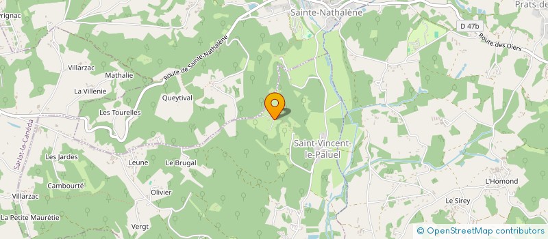 localisation de l'entreprise G.E.V.E  SAINT-VINCENT-LE-PALUEL