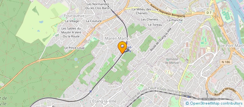 localisation de l'entreprise G-ECO  MAREIL-MARLY