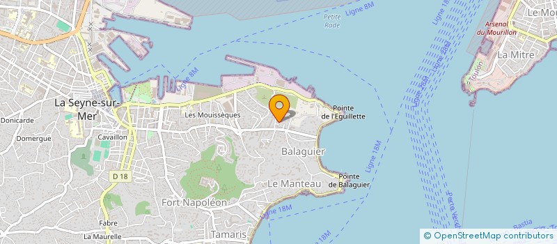 localisation de l'entreprise G-ECO PHILIPPE GUDIMARD à LA SEYNE-SUR-MER