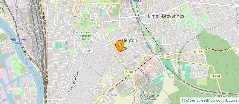 localisation de l'entreprise G-EDITE  VALENTON