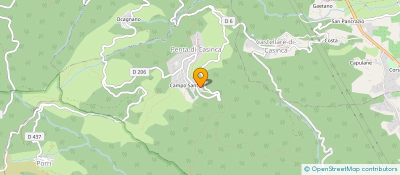 localisation de l'entreprise G ELEC 2B à PENTA-DI-CASINCA