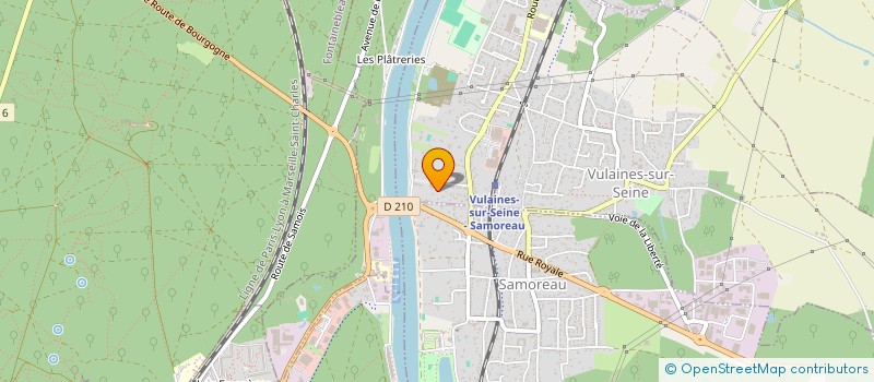 localisation de l'entreprise G'ELEC VIEW  VULAINES-SUR-SEINE