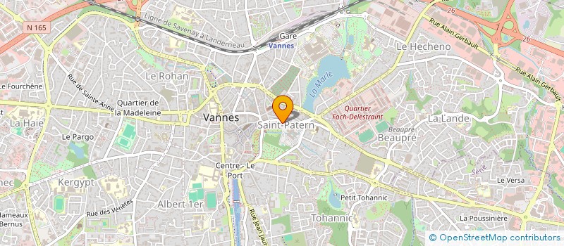 localisation de l'entreprise G.ESPLEN à VANNES