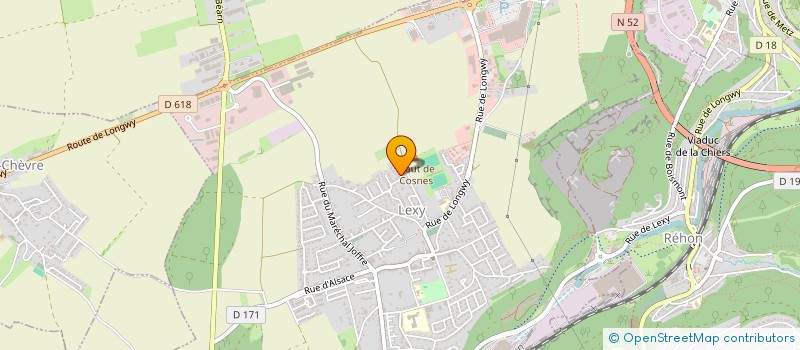 localisation de l'entreprise G-EST CERAMIC  LEXY