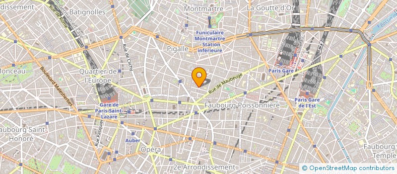 localisation de l'entreprise G ET B  PARIS