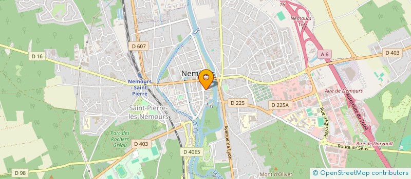 localisation de l'entreprise G ET D ISOLATION à NEMOURS