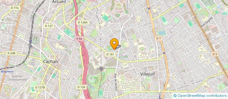 localisation de l'entreprise G ET G FASHION à VILLEJUIF