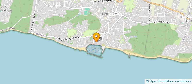 localisation de l'entreprise G ET M-H IMMOBILIER à JARD-SUR-MER