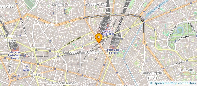 localisation de l'entreprise G ET P SAS  PARIS