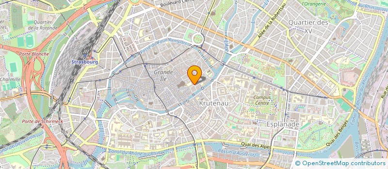 localisation de l'entreprise G ETUDES MONARCHIE HABSBOURG à STRASBOURG
