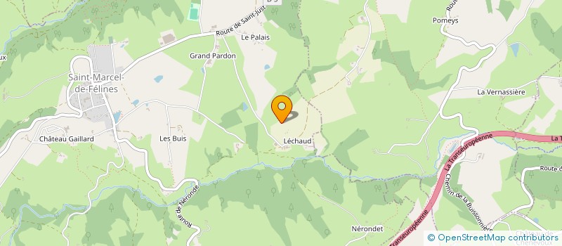 localisation de l'entreprise G.F.A. 2VM  SAINT-MARCEL-DE-FELINES