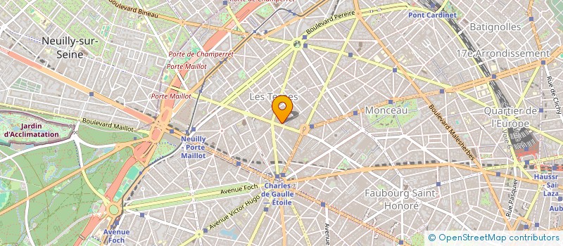 localisation de l'entreprise G F A à PARIS
