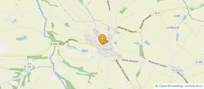 localisation de l'entreprise G.F.A. ALEGRE ET BAFU  COLOGNE