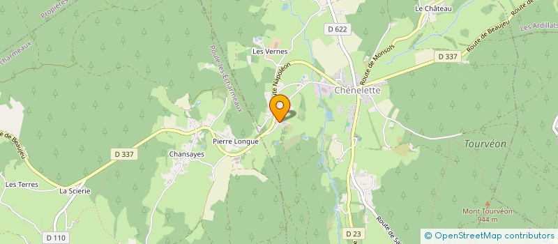 localisation de l'entreprise G F A D'EN BRENNAY  LANTIGNIE