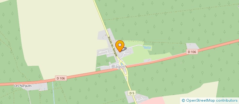 localisation de l'entreprise G F A DE GALABEN LANTON  LANTON