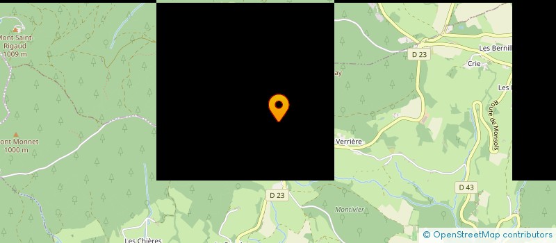 localisation de l'entreprise G.F.A DE LA THUILLERE  LANTIGNIE