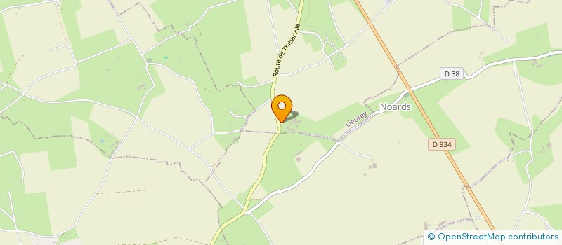 localisation de l'entreprise G.F.A. DELA FERME NEUVE  LIEUREY