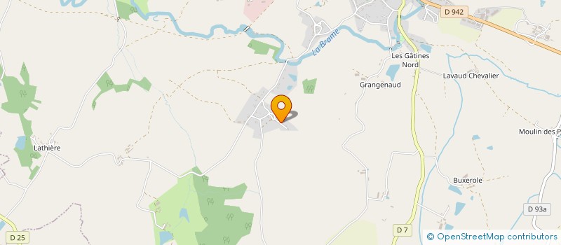 localisation de l'entreprise G F A DES VIGNES  MAGNAC-LAVAL