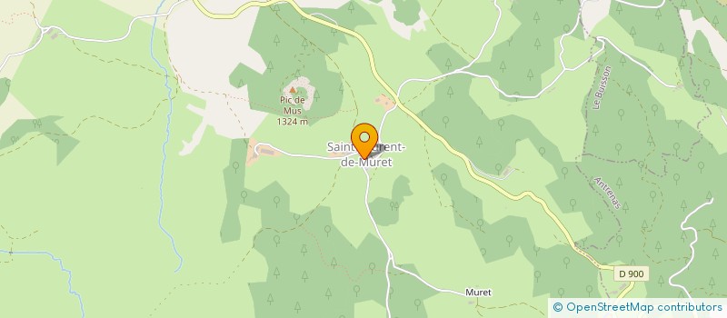 localisation de l'entreprise G.F.A. REY - SAINT LAURENT DE MURET  SAINT-LAURENT-DE-MURET