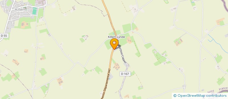 localisation de l'entreprise G.F.A. SAINT FRANCOIS  GHYVELDE