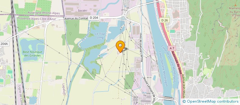 localisation de l'entreprise G.F.A. TERRE D'AVENIR II  BOLLENE