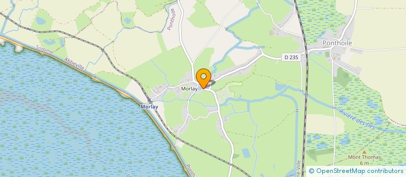 localisation de l'entreprise G.F.F. LE GRAND BOIS  PONTHOILE