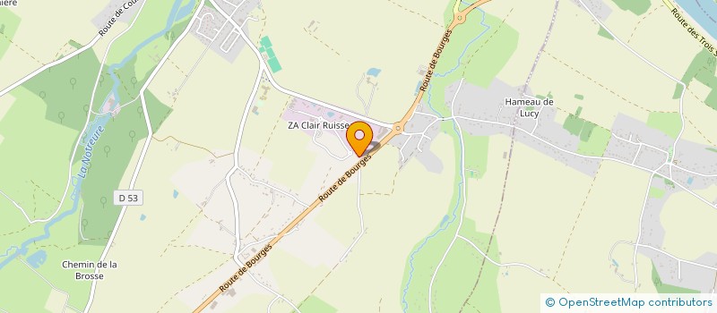 localisation de l'entreprise G.F. IMMOBILIER à POILLY-LEZ-GIEN