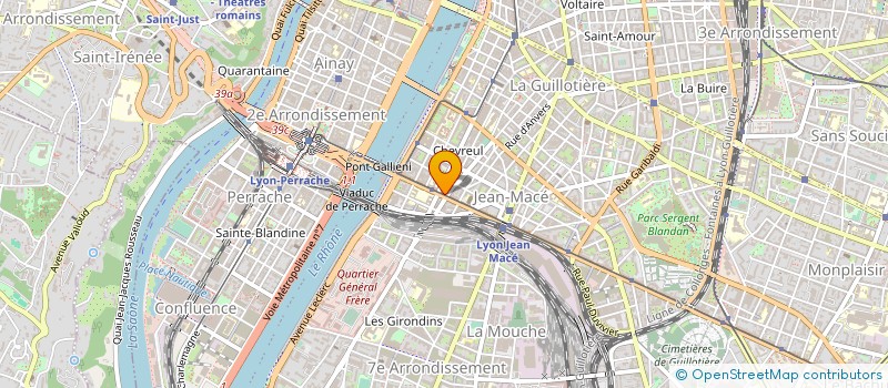 localisation de l'entreprise G F L  LYON