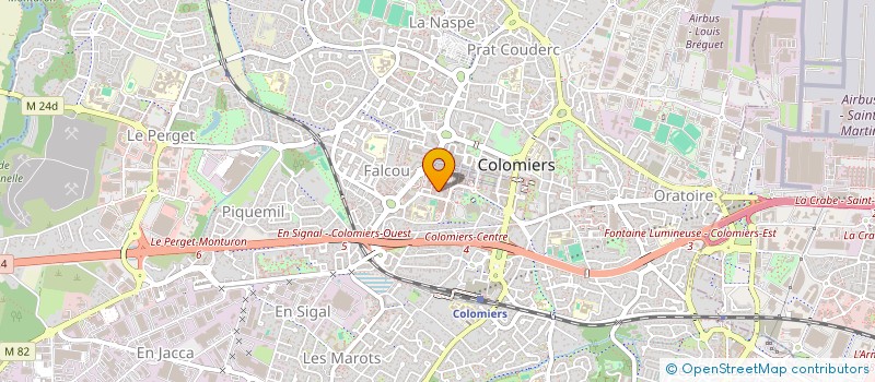 localisation de l'entreprise G&F OCCITANIE SOLUTION  COLOMIERS